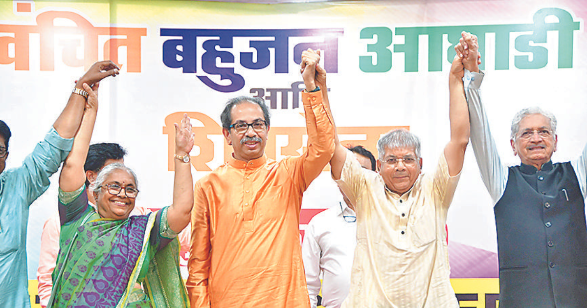 Thackeray-Ambedkar announce union ‘for democracy’